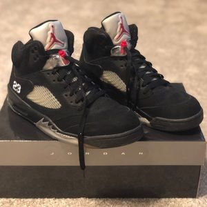 Air Jordan 5 Retro Black / Varsity Red